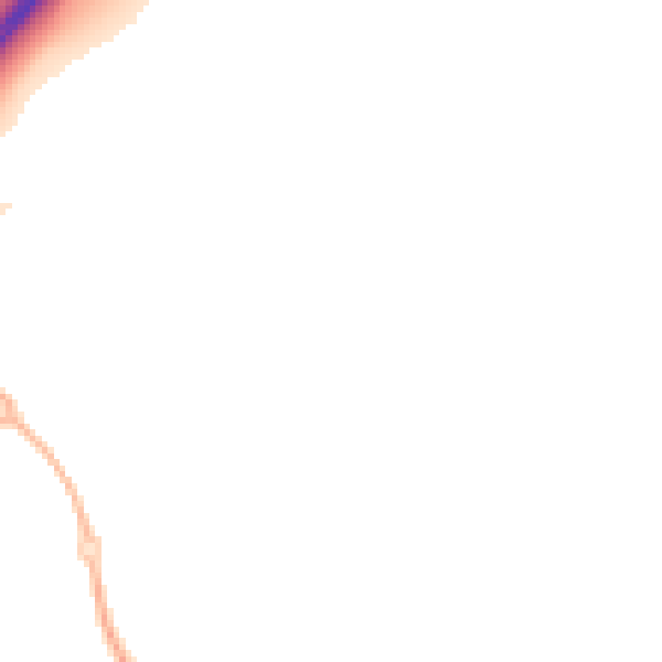 Night-time road noise heatmap for NG24 3FX