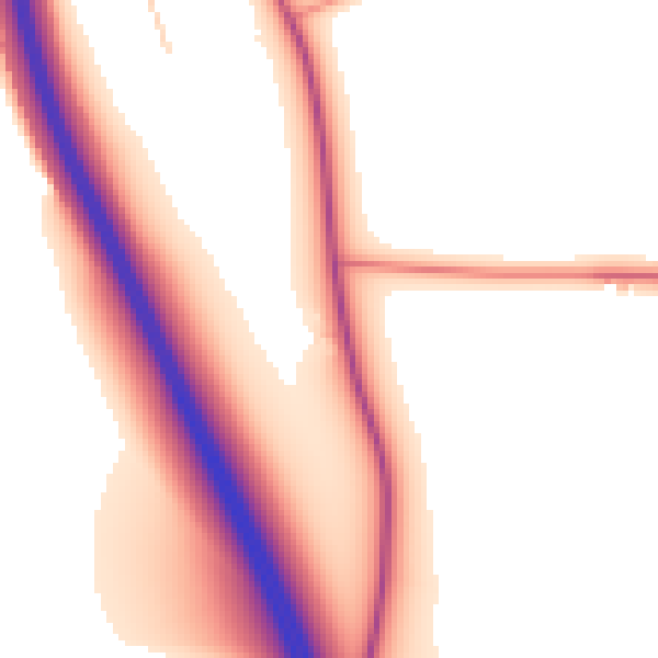 Daytime road noise heatmap for NG24 3JW