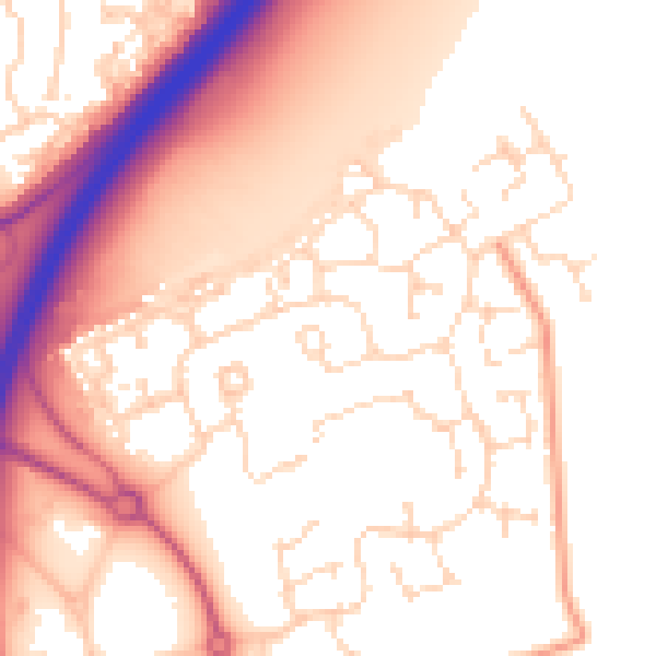 Daytime road noise heatmap for NG24 3US