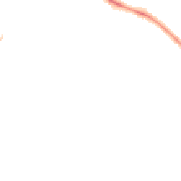 Night-time road noise heatmap for NG24 4DZ