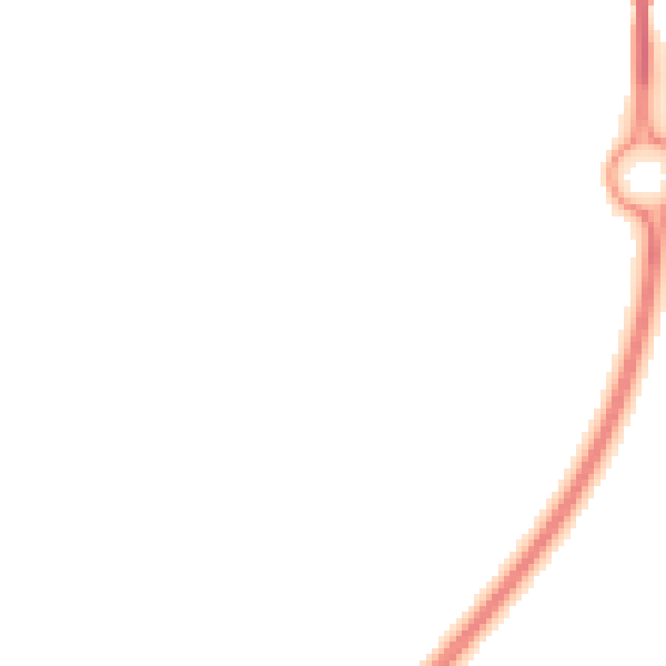 Night-time road noise heatmap for NG24 4SY