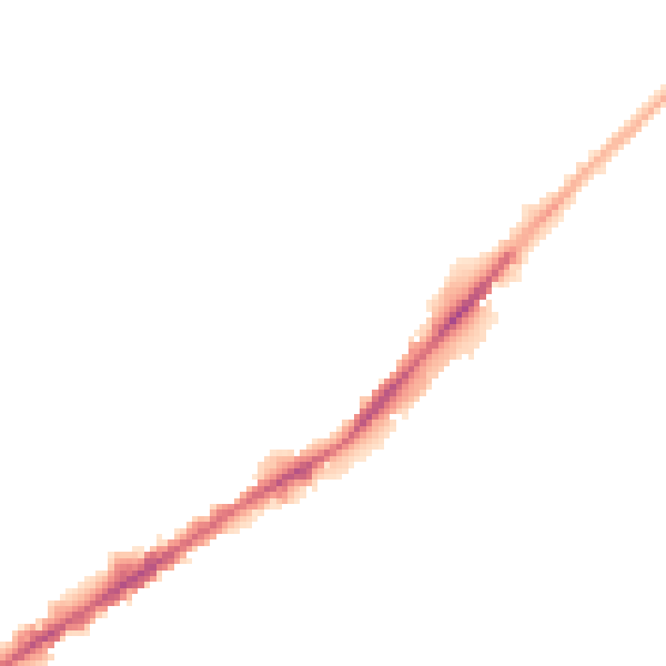Night-time road noise heatmap for NG3 2NU