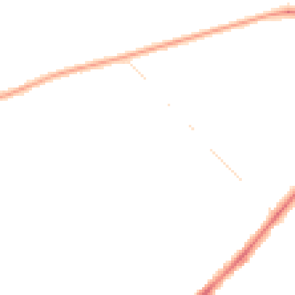 Night-time road noise heatmap for NG5 4PH