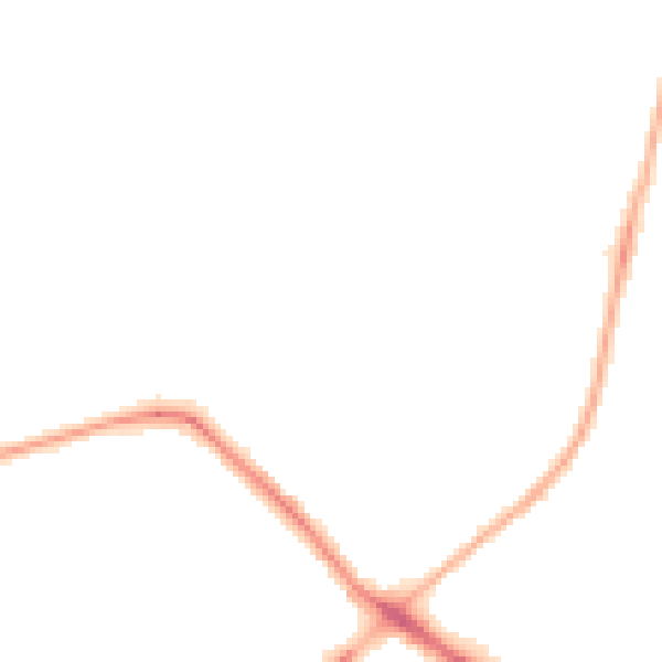 Night-time road noise heatmap for NG5 6QR