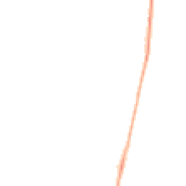 Night-time road noise heatmap for NG5 7NE
