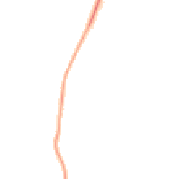 Night-time road noise heatmap for NN14 1AA