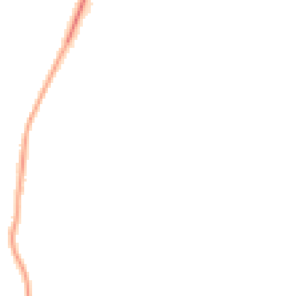 Night-time road noise heatmap for NN14 1AJ