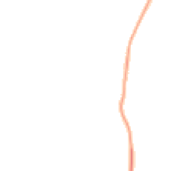 Night-time road noise heatmap for NN14 1AL