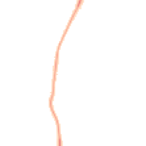 Night-time road noise heatmap for NN14 1AZ