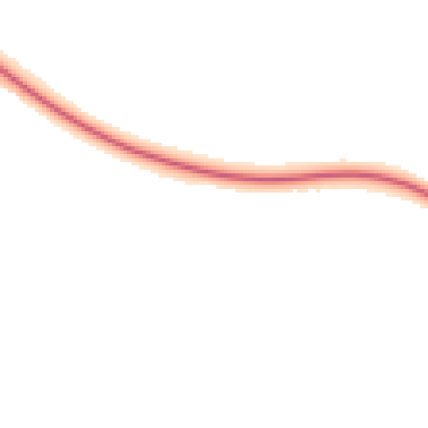 Night-time road noise heatmap for NN14 1BX