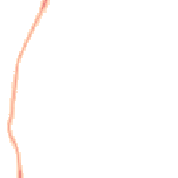 Night-time road noise heatmap for NN14 1FA