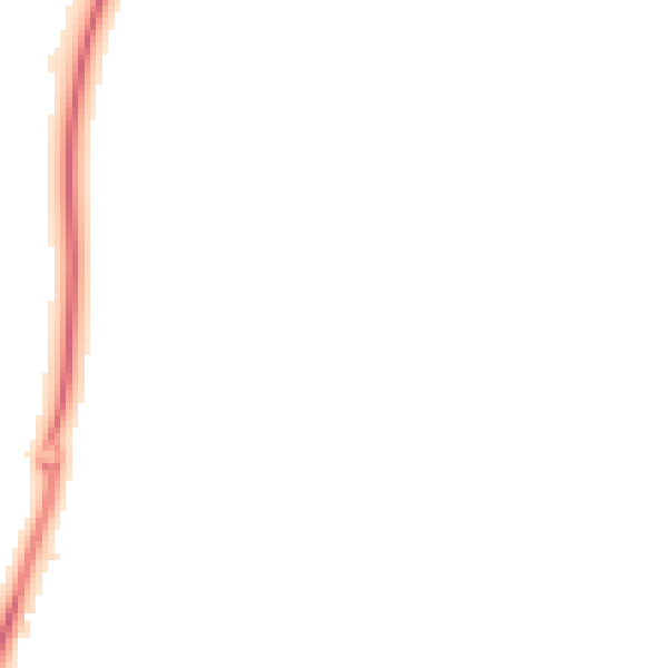 Night-time road noise heatmap for NN14 1LR