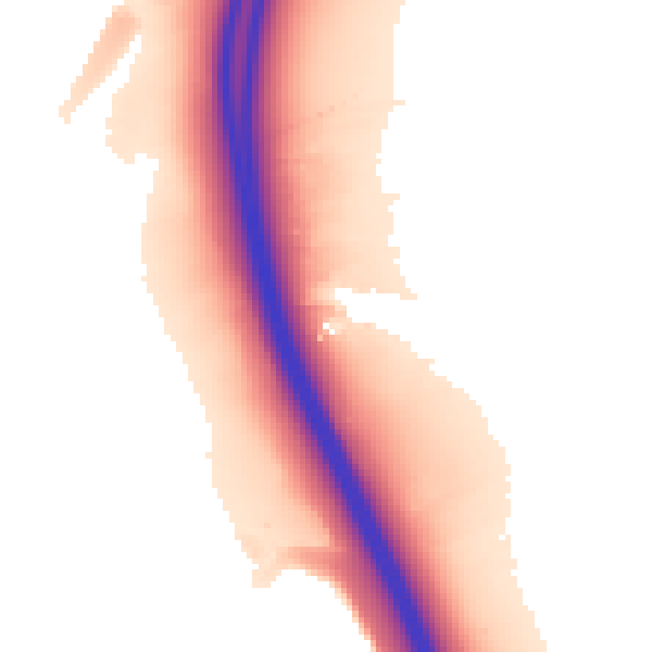 Daytime road noise heatmap for NN14 1QG