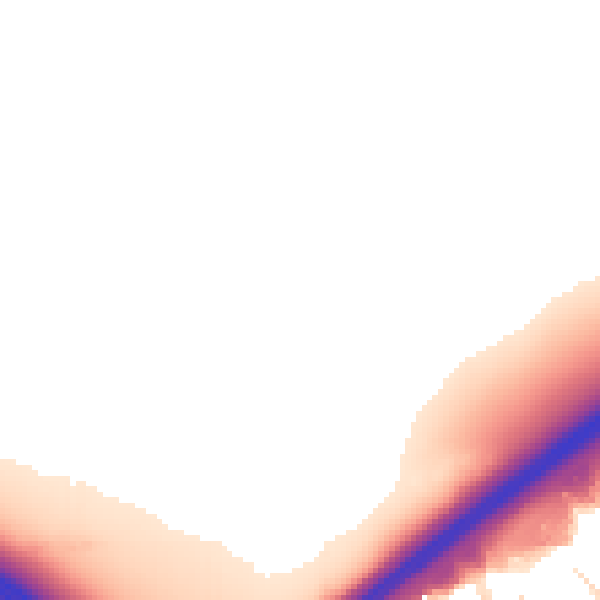 Daytime road noise heatmap for NN14 1QQ