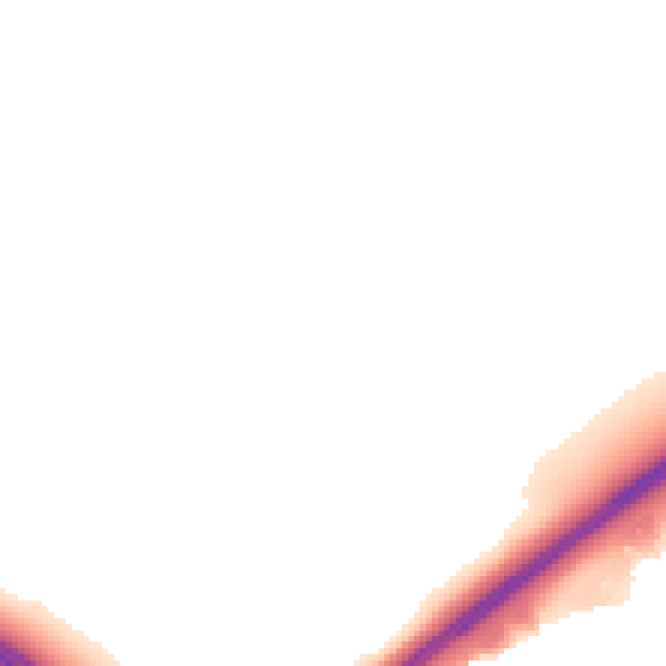 Night-time road noise heatmap for NN14 1QQ