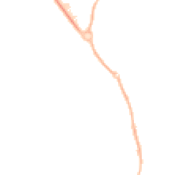 Night-time road noise heatmap for NN14 2TY