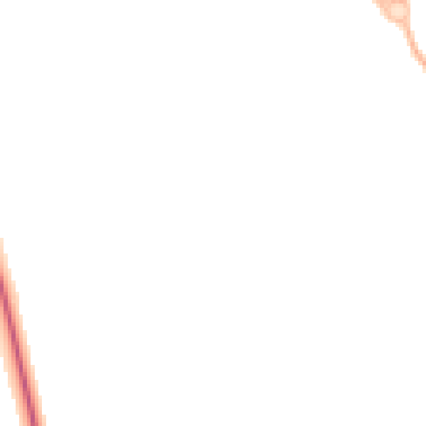Night-time road noise heatmap for NN14 2UY