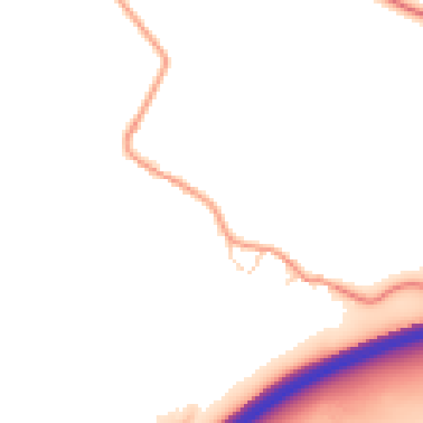 Daytime road noise heatmap for NN14 3AH