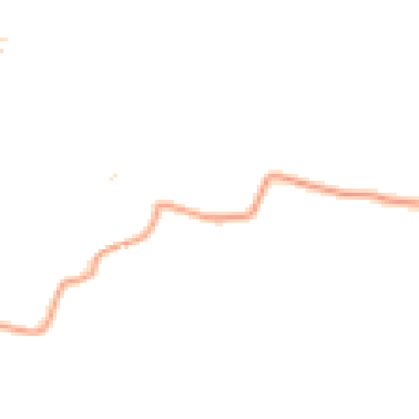 Daytime road noise heatmap for NN14 3EA