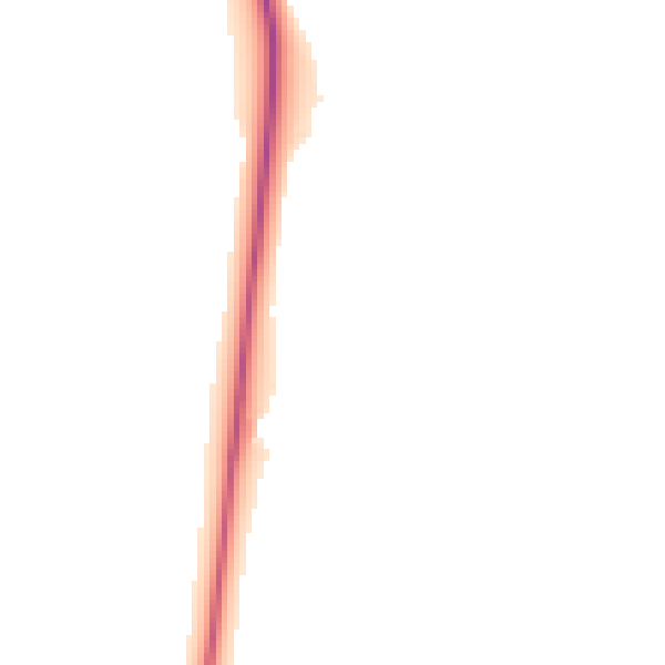 Night-time road noise heatmap for NN14 3HU