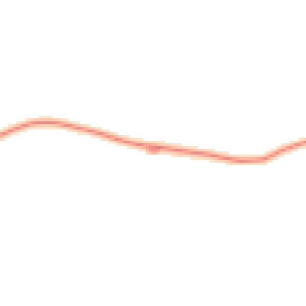 Daytime road noise heatmap for NN14 3JD