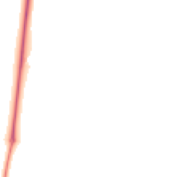 Night-time road noise heatmap for NN14 3JP
