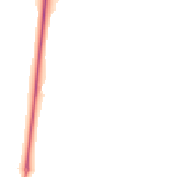 Night-time road noise heatmap for NN14 3JX