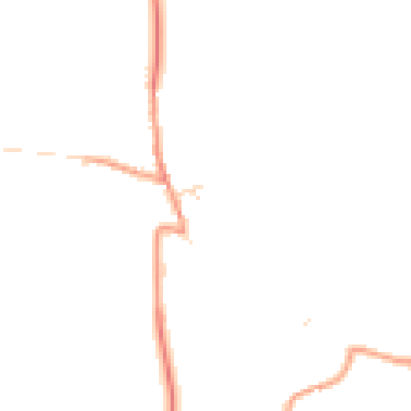 Daytime road noise heatmap for NN14 3UU