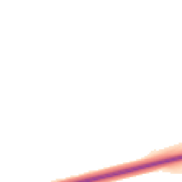 Night-time road noise heatmap for NN14 4AD