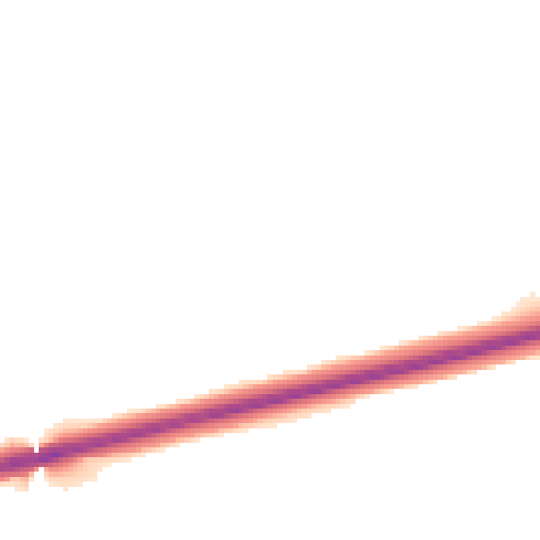 Night-time road noise heatmap for NN14 4AE