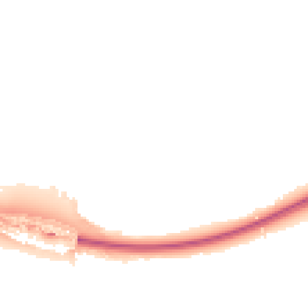 Night-time road noise heatmap for NN14 4PY
