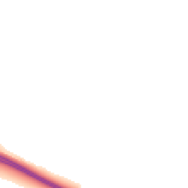 Night-time road noise heatmap for NN14 6SZ