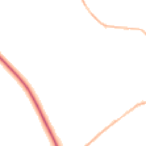 Night-time road noise heatmap for NN14 6YA