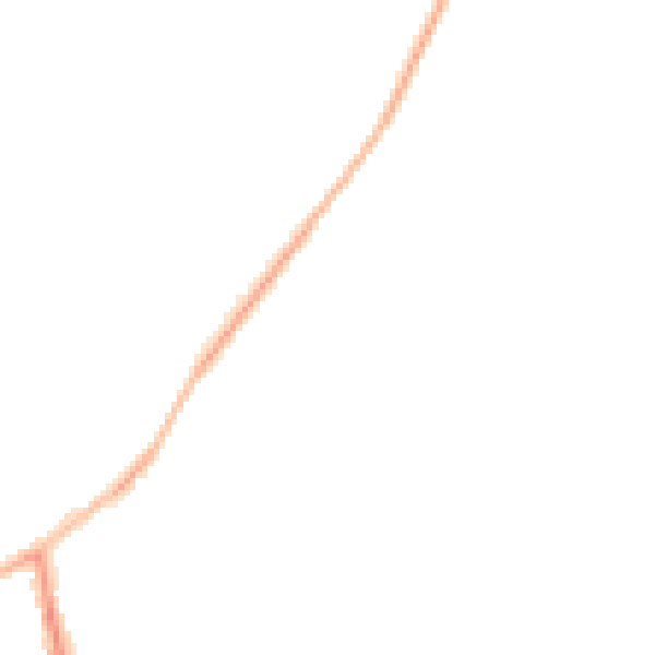 Night-time road noise heatmap for NN16 0QR