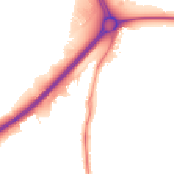 Night-time road noise heatmap for NN16 9FB