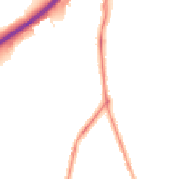 Night-time road noise heatmap for NN16 9HJ