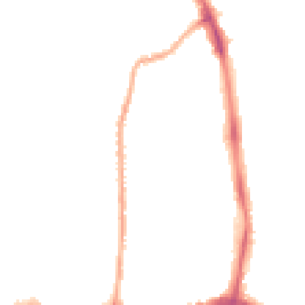 Night-time road noise heatmap for NN2 6BZ