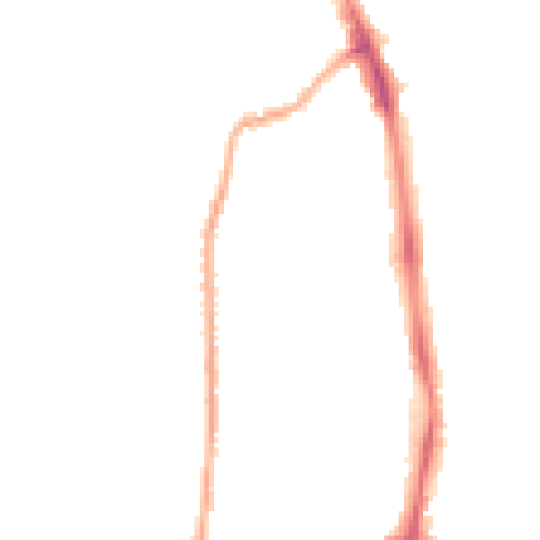 Night-time road noise heatmap for NN2 6DD