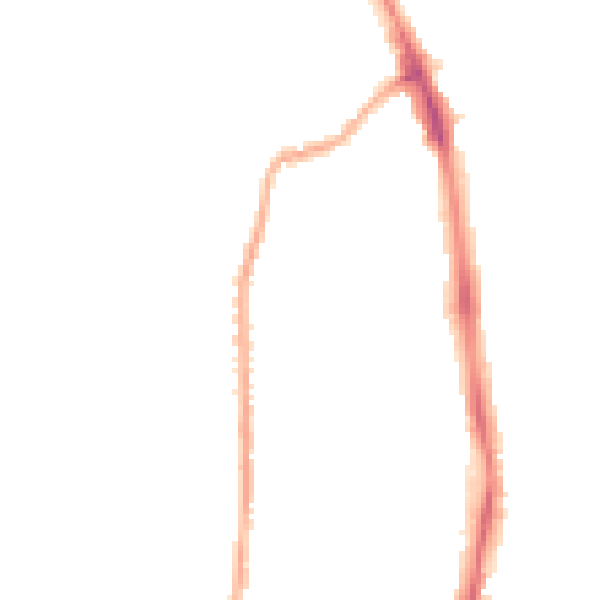 Night-time road noise heatmap for NN2 6DH