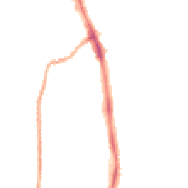 Night-time road noise heatmap for NN2 6DY