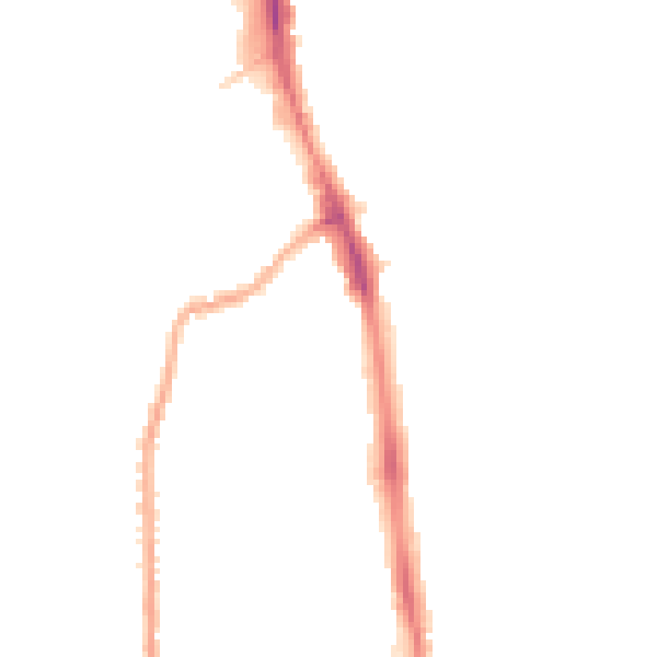 Night-time road noise heatmap for NN2 6EU
