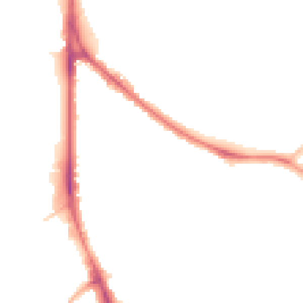 Night-time road noise heatmap for NN2 6PH