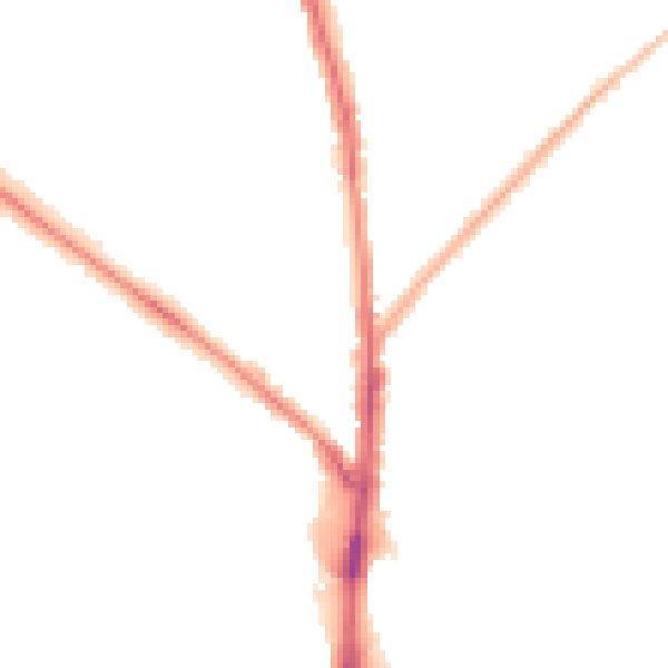 Night-time road noise heatmap for NN2 8DN