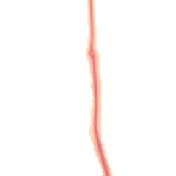 Night-time road noise heatmap for NN2 8FG