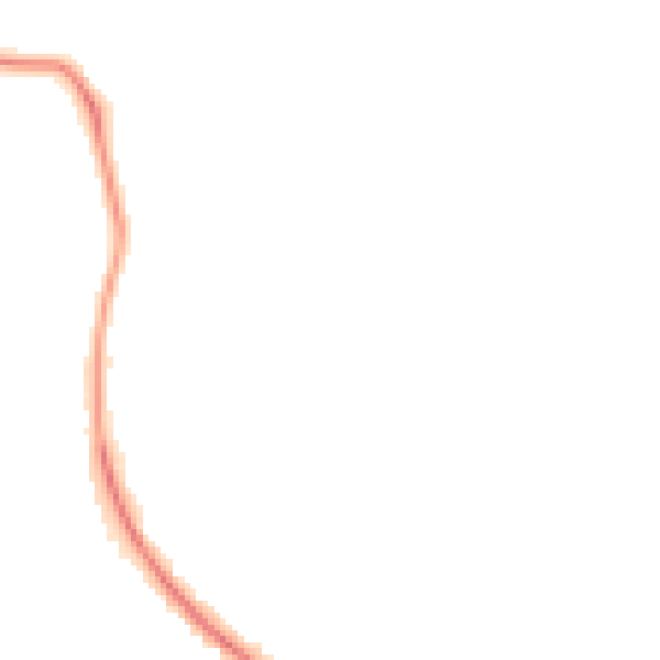 Night-time road noise heatmap for NN2 8GH