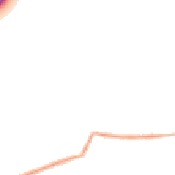 Night-time road noise heatmap for NN29 7AJ