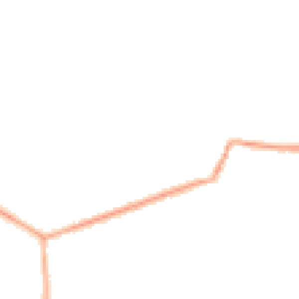 Night-time road noise heatmap for NN29 7BB