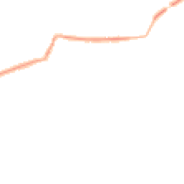 Night-time road noise heatmap for NN29 7BJ
