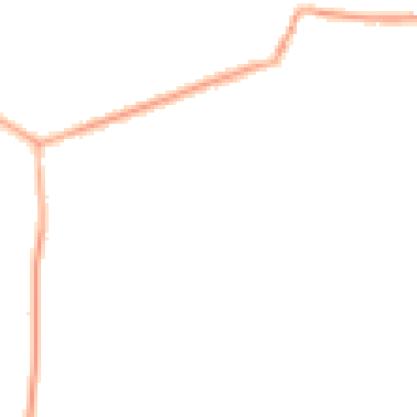 Night-time road noise heatmap for NN29 7BT