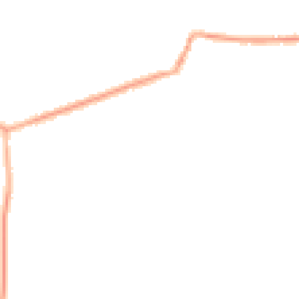 Night-time road noise heatmap for NN29 7BW